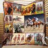 Life With Horses Quilt X0608-08  Quilt